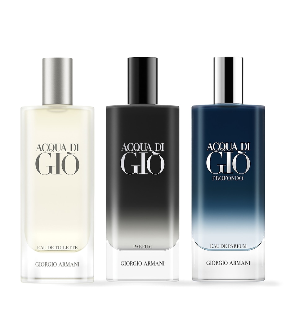 Acqua di Giò Fragrance Gift Set (3 x 15ml) NO COLOUR Image 2