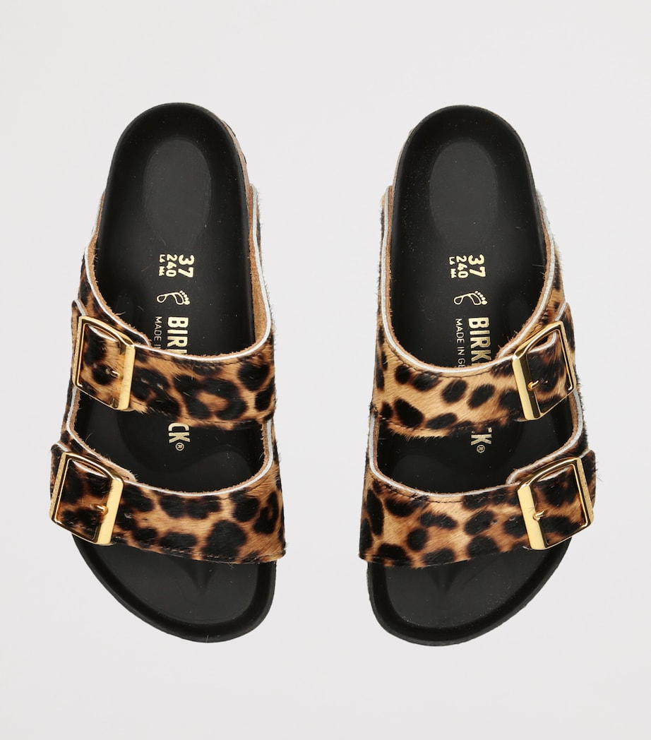 Birkenstock Pony Hair Arizona Sandals Blk/brown Image 4