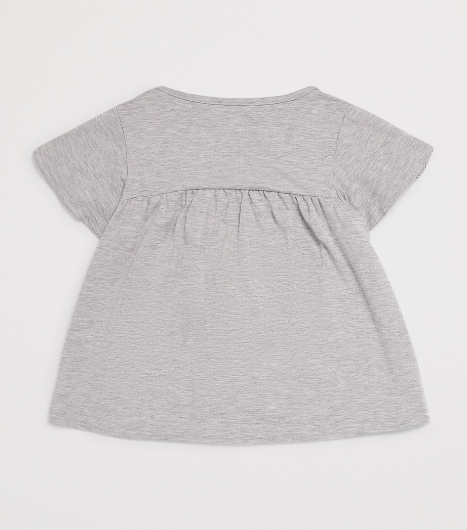 Petal T-Shirt (4-16 Years) LT GREY Image 2