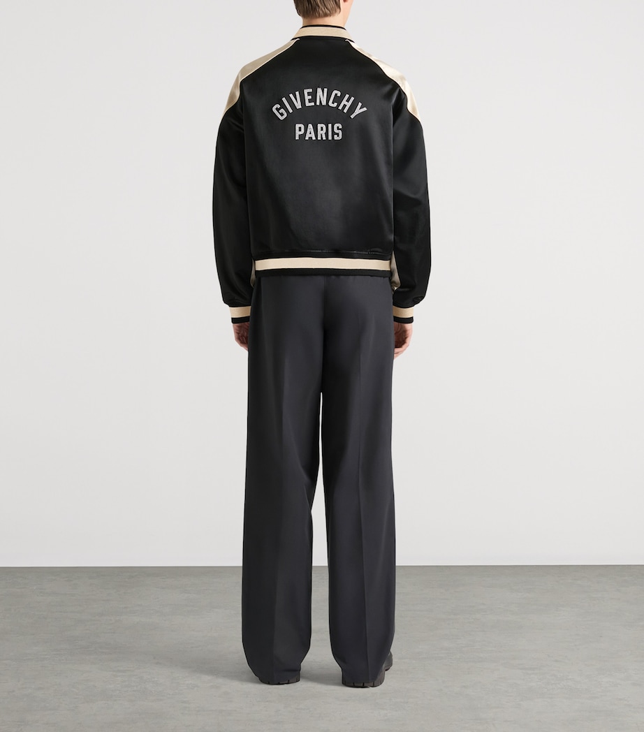 Givenchy Mens Logo Bomber Jacket Image 3