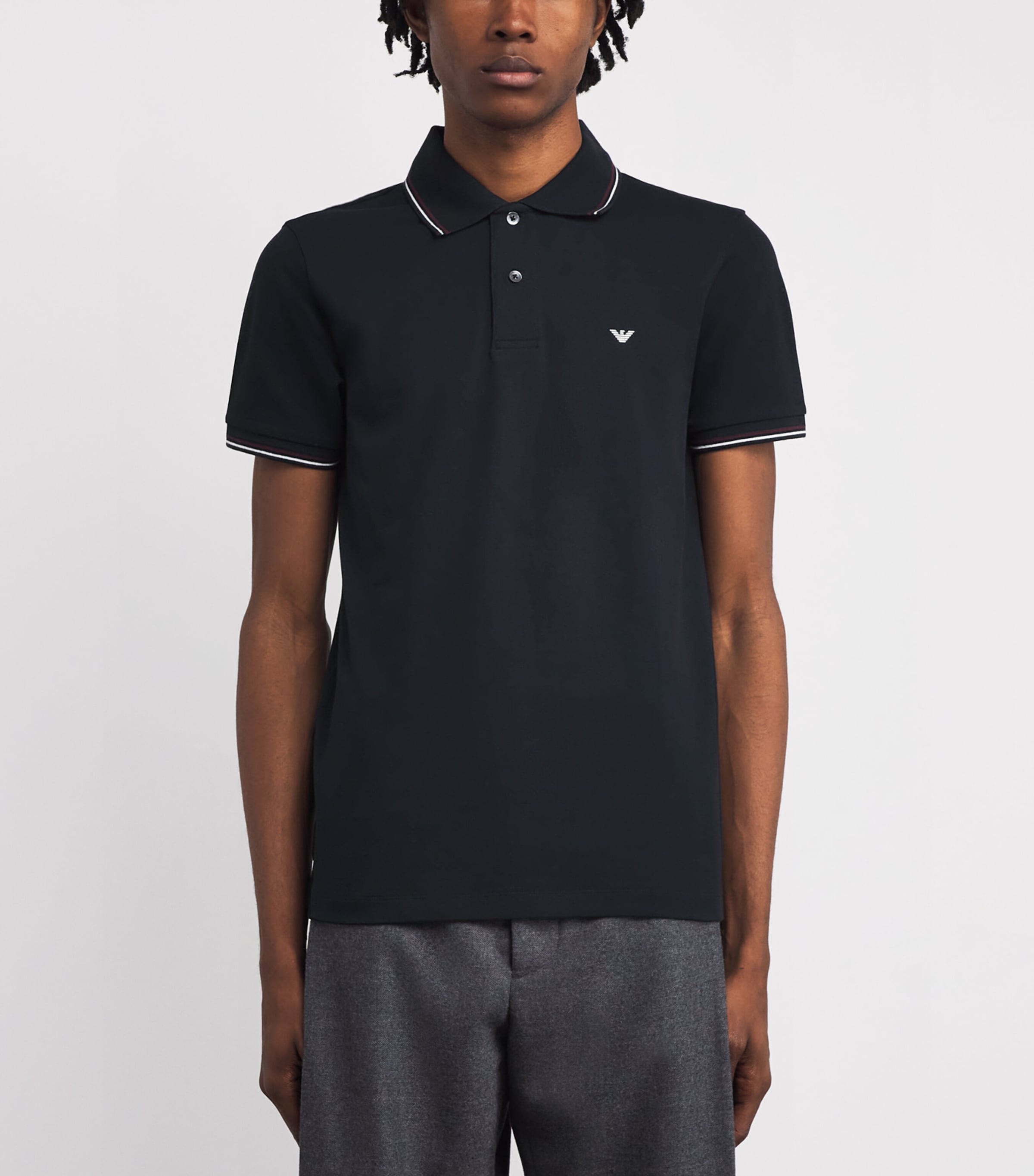 Cotton Logo Polo Shirt 920 Image 3