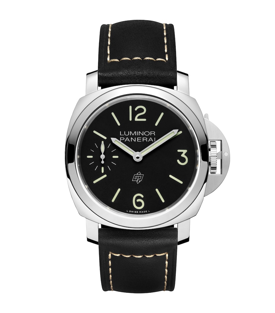 Panerai Stainless Steel Luminor Watch 44mm Black Image 1