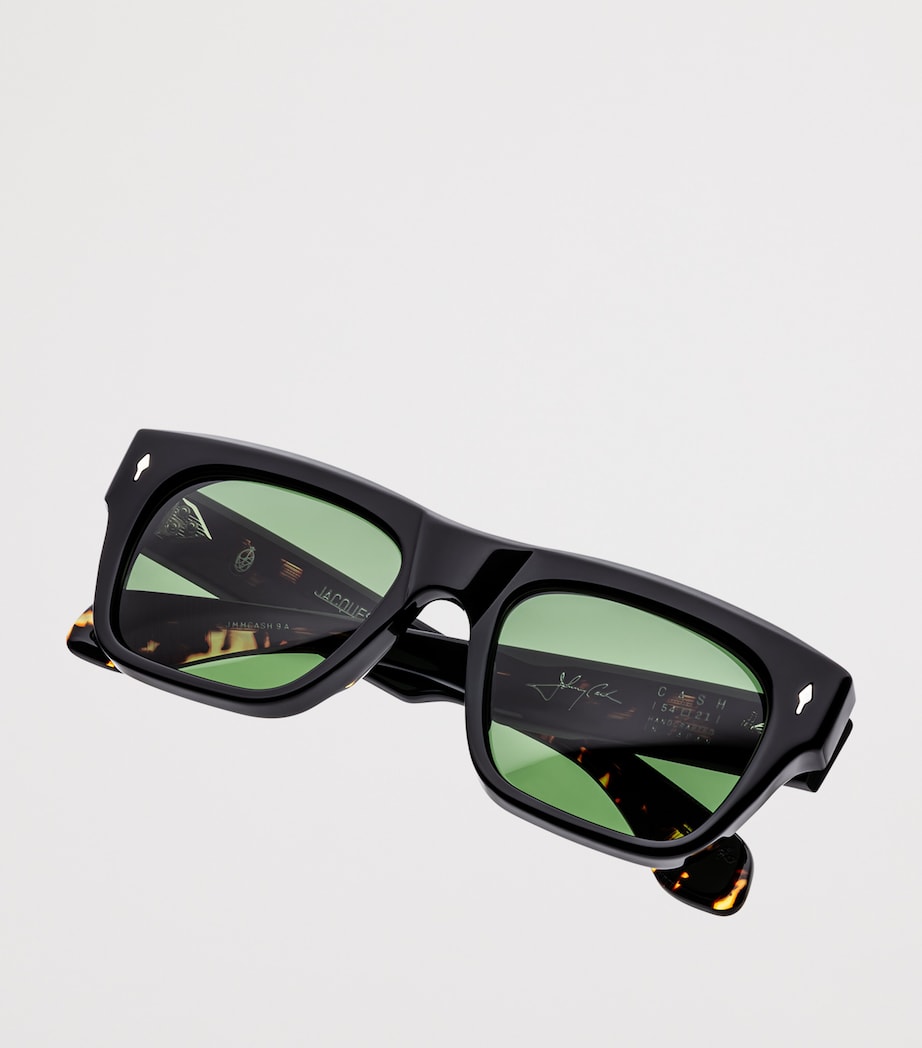 Johnny Cash Rectangular Sunglasses 9A-NOIR 9 Image 3