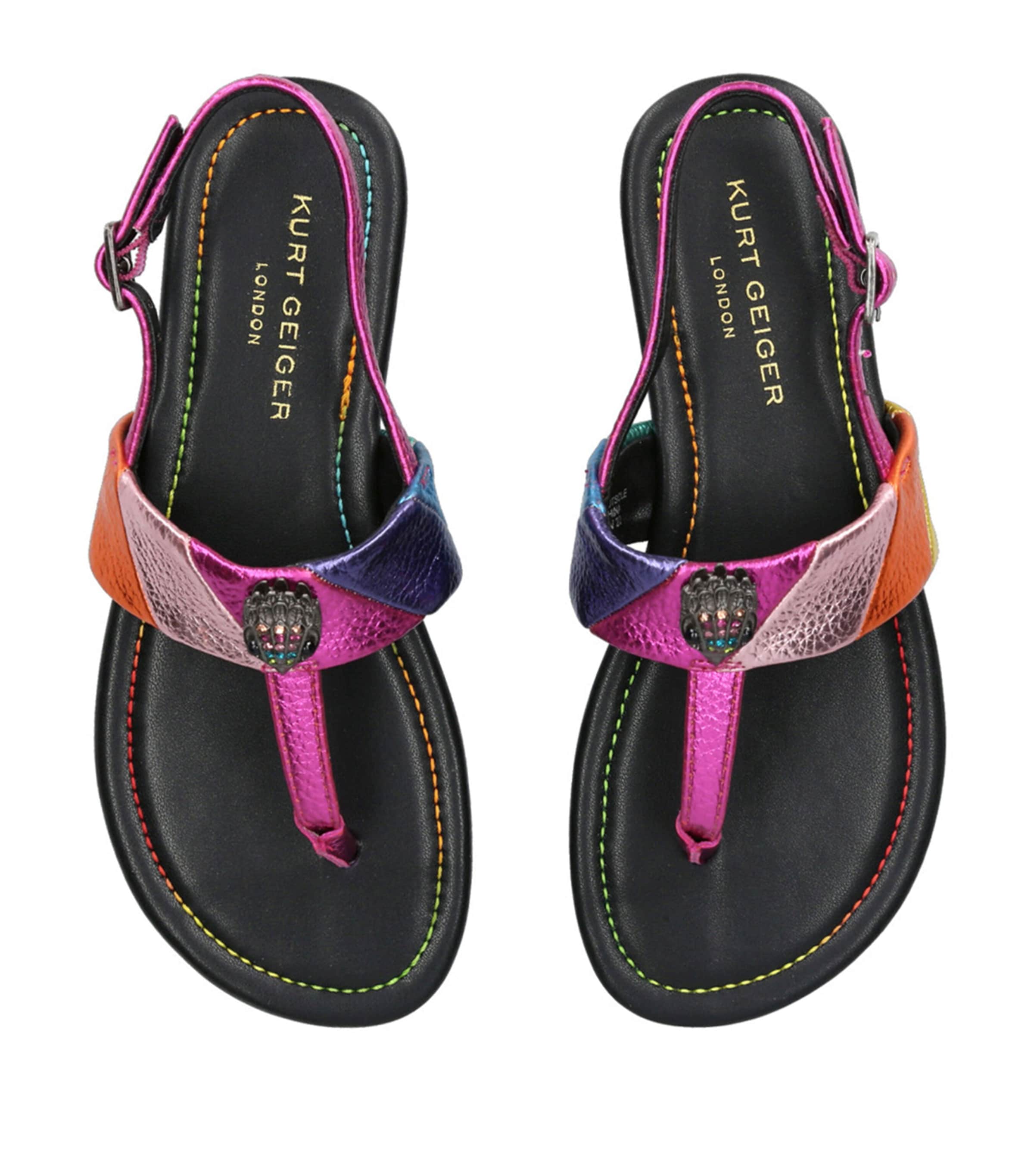 Kurt Geiger London Mini Kensington T-Bar Sandals Mult/other Image 4