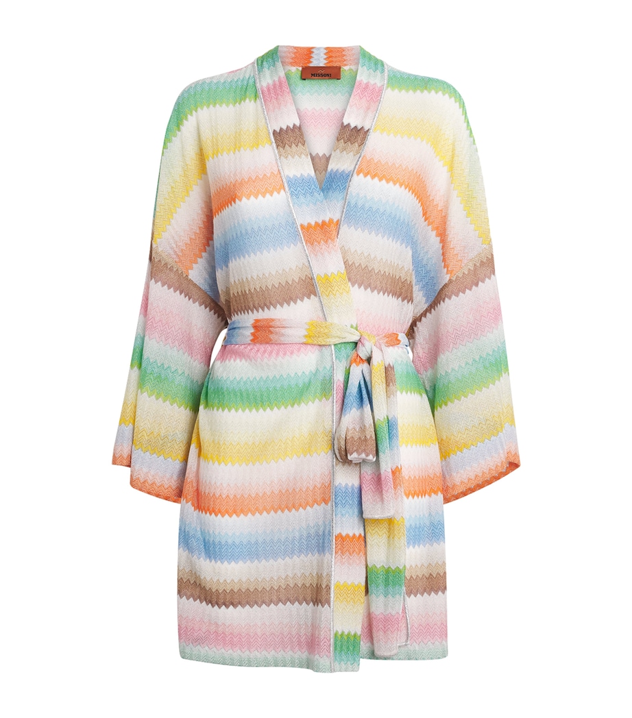 Zigzag Short Robe SM9X2MULTICOLOR Image 1
