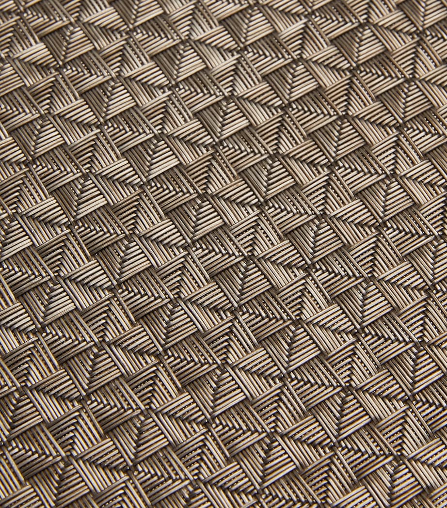 Origami Round Placemat (38cm) COCOA Image 2