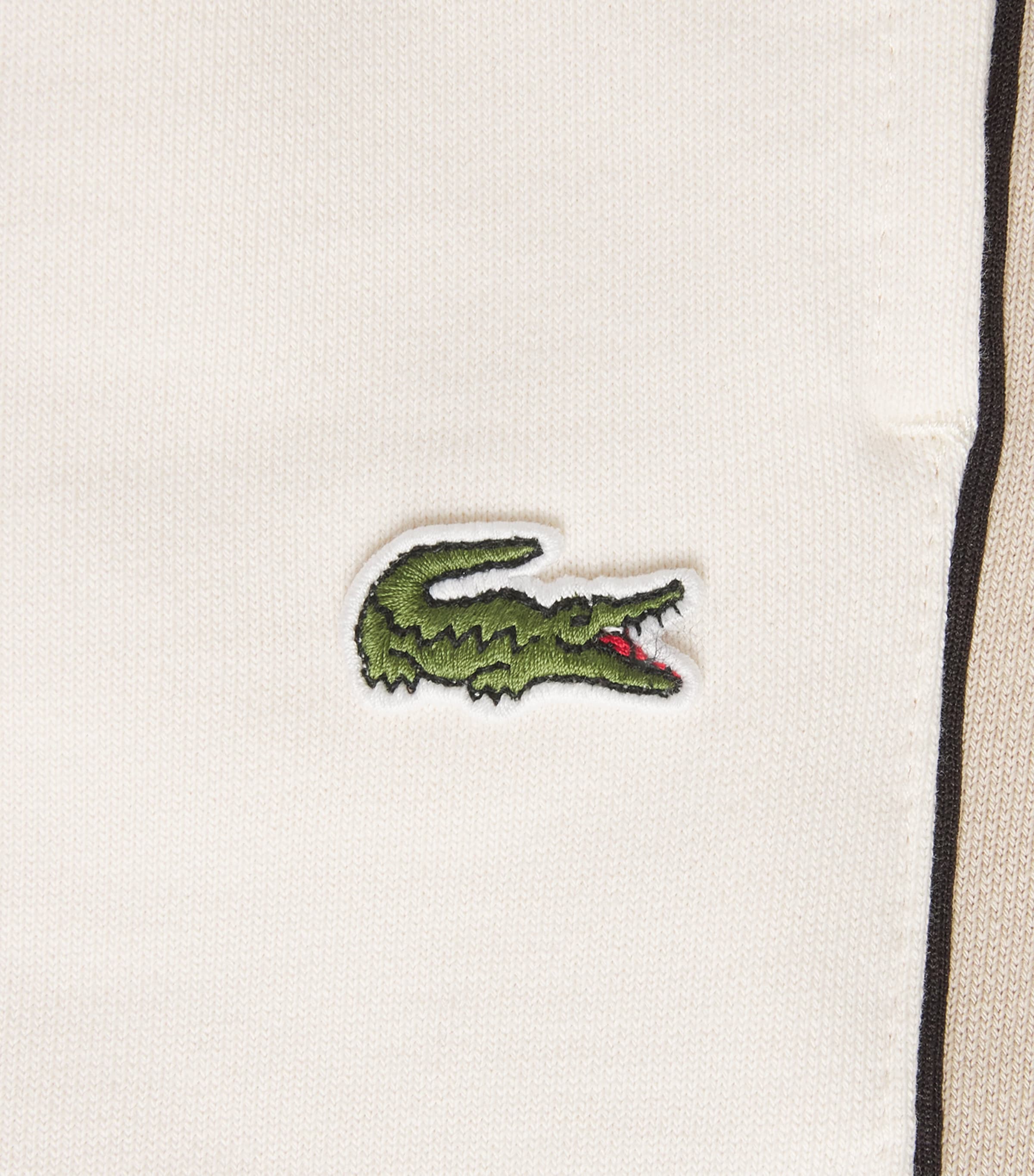 Lacoste Mens Jersey Colour-Block Sweatshorts Beige Image 6