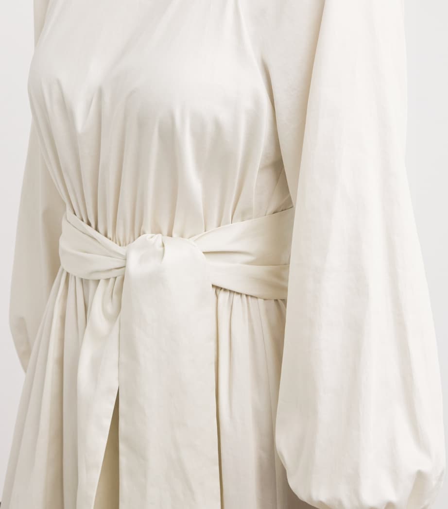 Cotton Bellan Maxi Dress IVORY Image 4