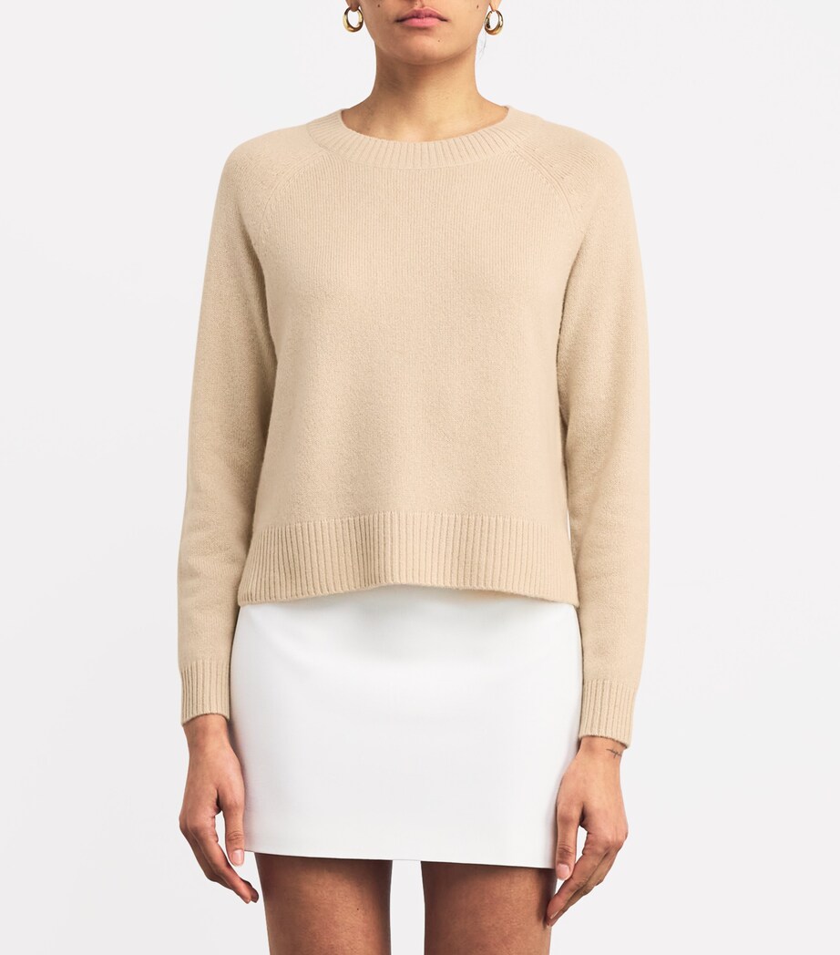 Weekend Max Mara Womens Cashmere Sweater Sand Image 3