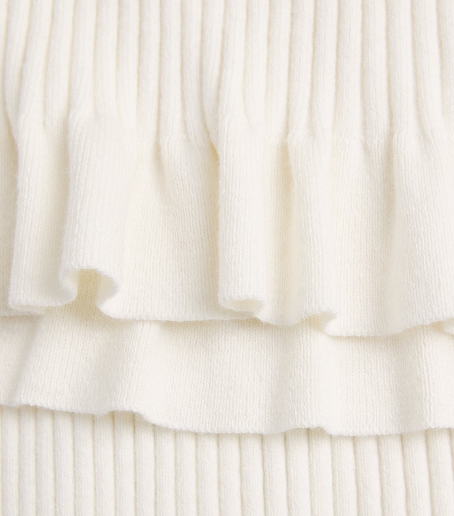 PAIGE Womens Cotton-Blend Bronwyn Tank Top Ivory Image 6