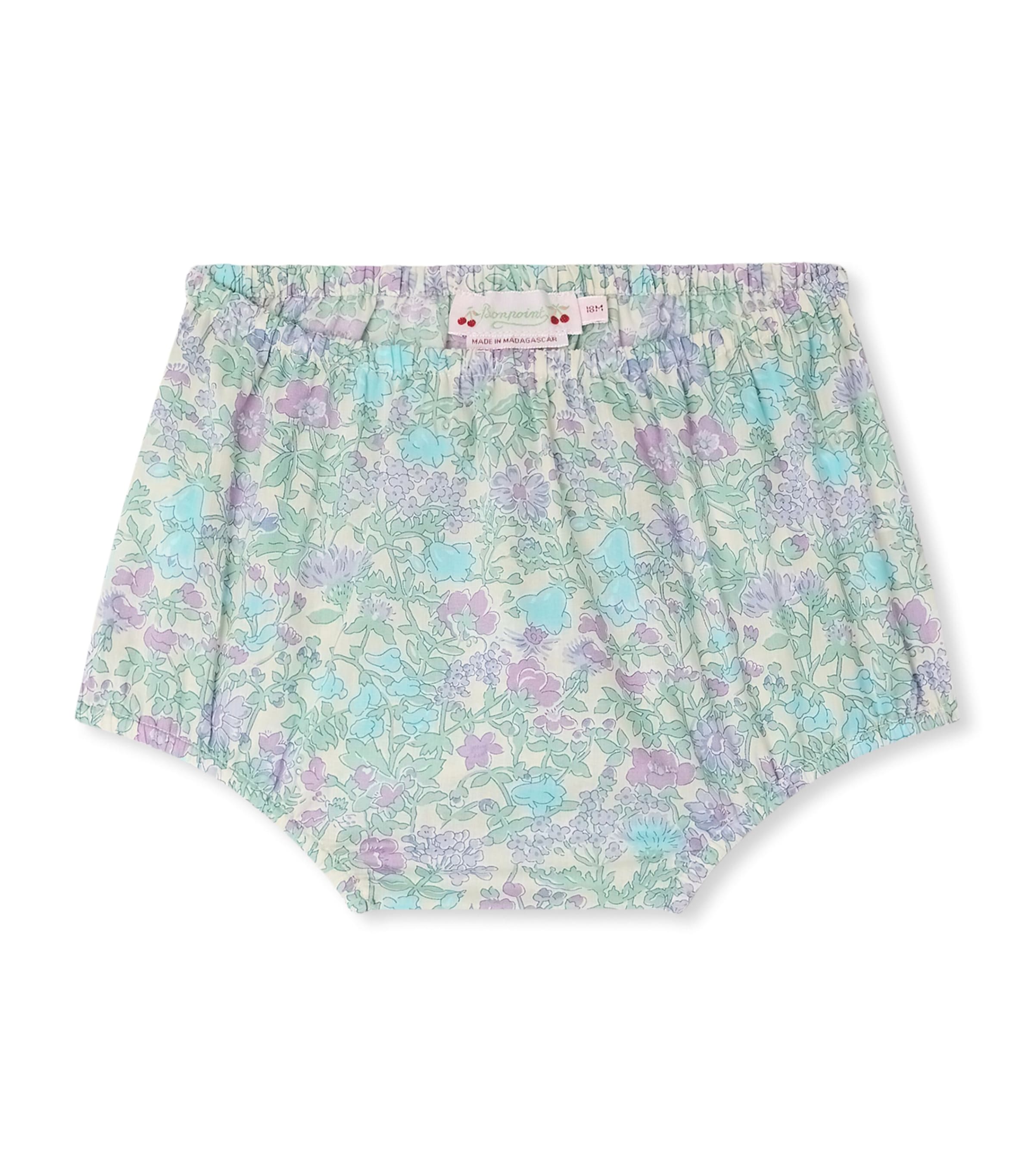 Bonpoint Cotton Aki Shorts (3-18 Months) Parme Clair Image 1