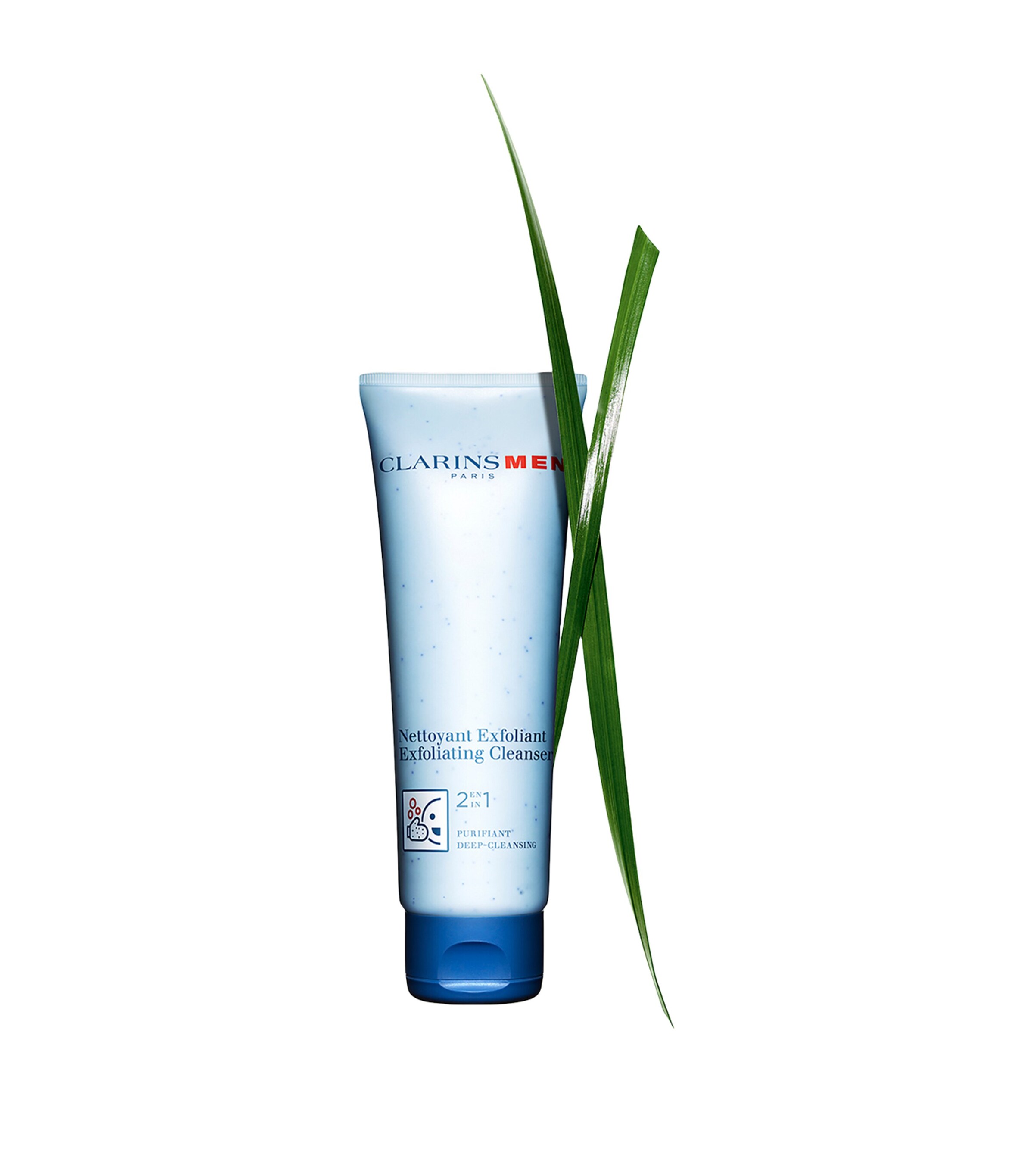 ClarinsMen Exfoliating Cleanser (125ml) NO COLOUR Image 2