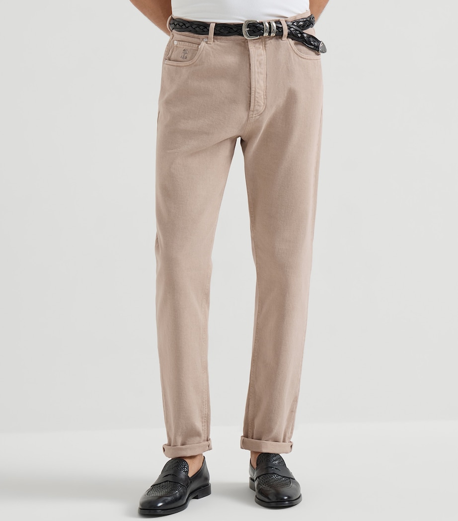 Brunello Cucinelli Mens Iconic Straight Jeans Image 3