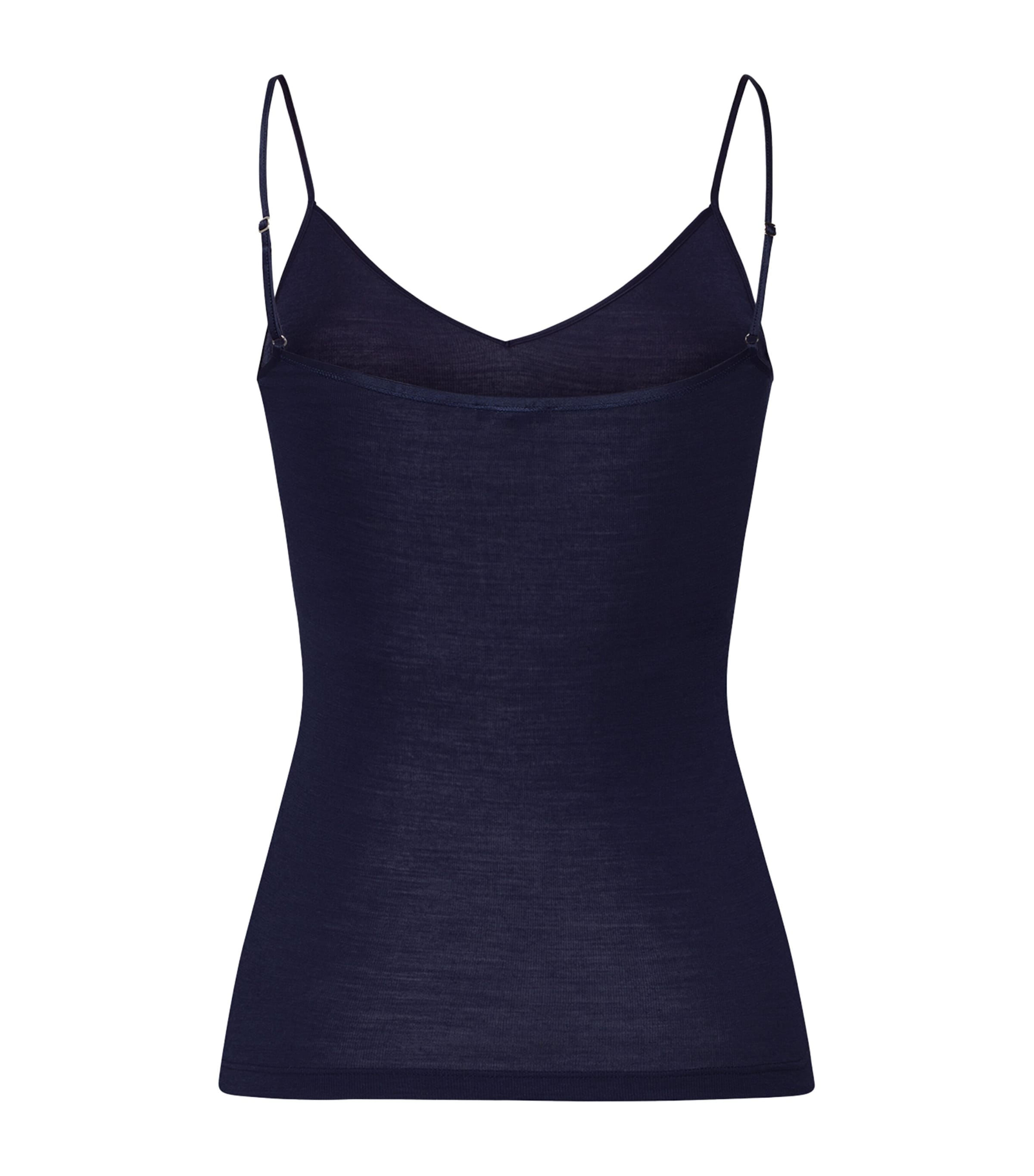 Woolen Silk Camisole NIGHT BLUE Image 2