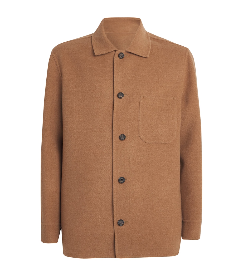 Wool Overshirt VICUNA Image 1