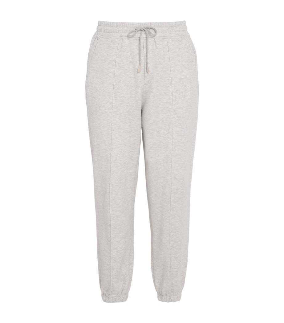 Cotton-Blend Sweatpants GRIGIO CHIARO MELANG Image 1