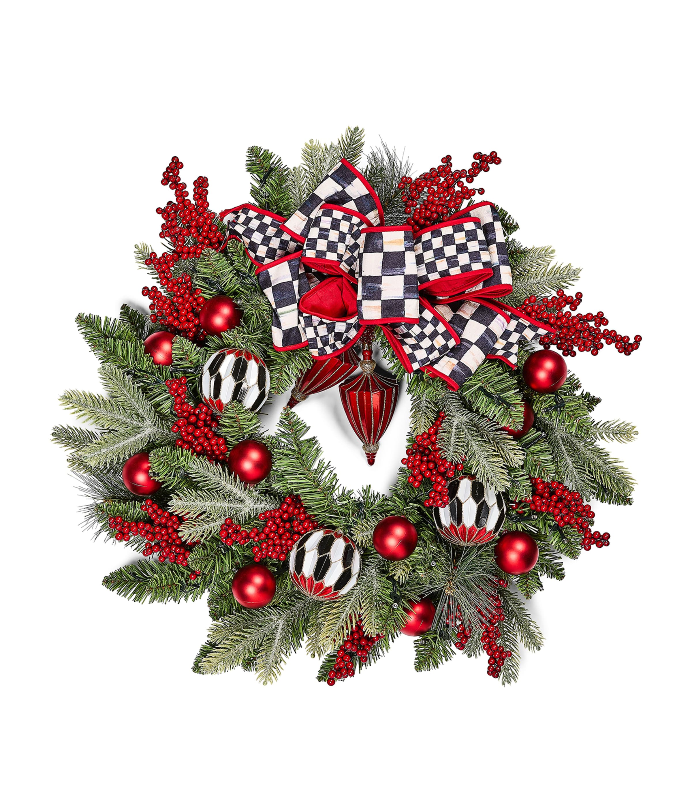 Mackenzie Childs Christmas Wreath