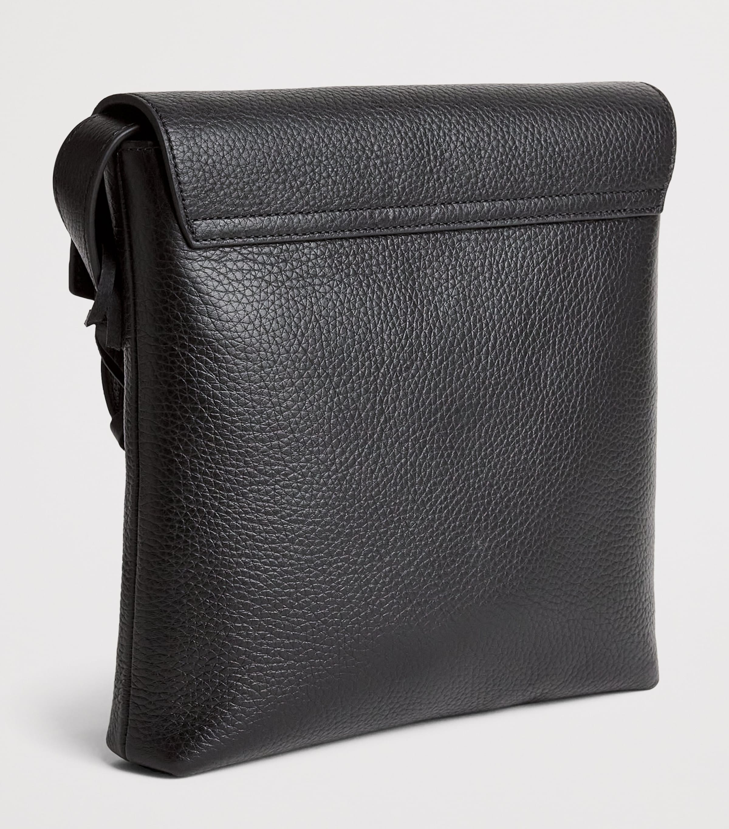 Emporio Armani Grained Leather Cross-Body Bag Image 3
