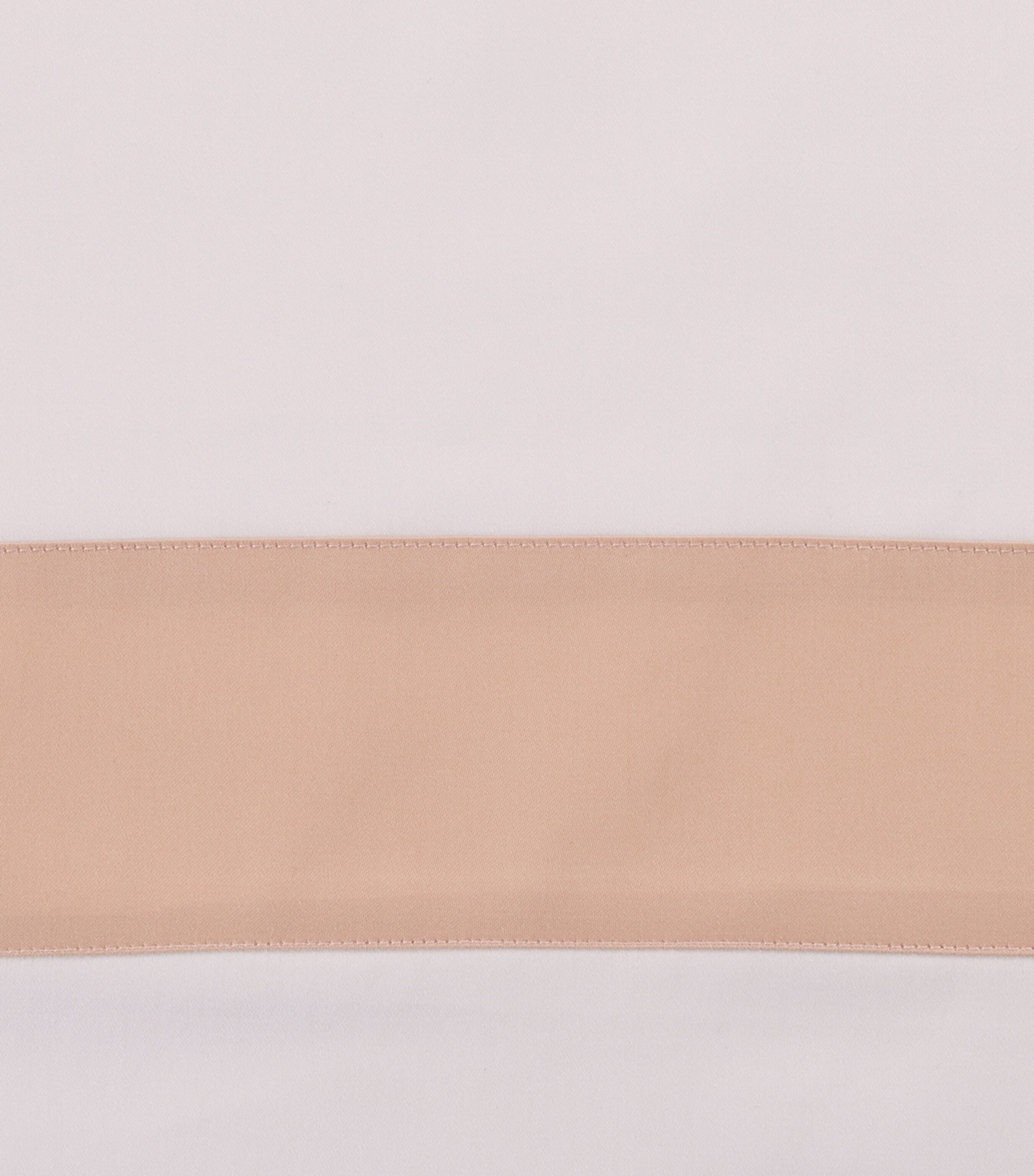 Frette Cotton Breeze Border King Duvet Cover (260cm x 240cm) Milk/misty Bl Image 4