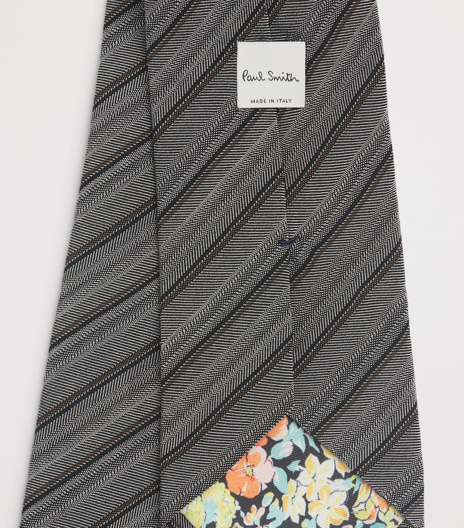 Paul Smith Diagonal Stripe Tie Image 3