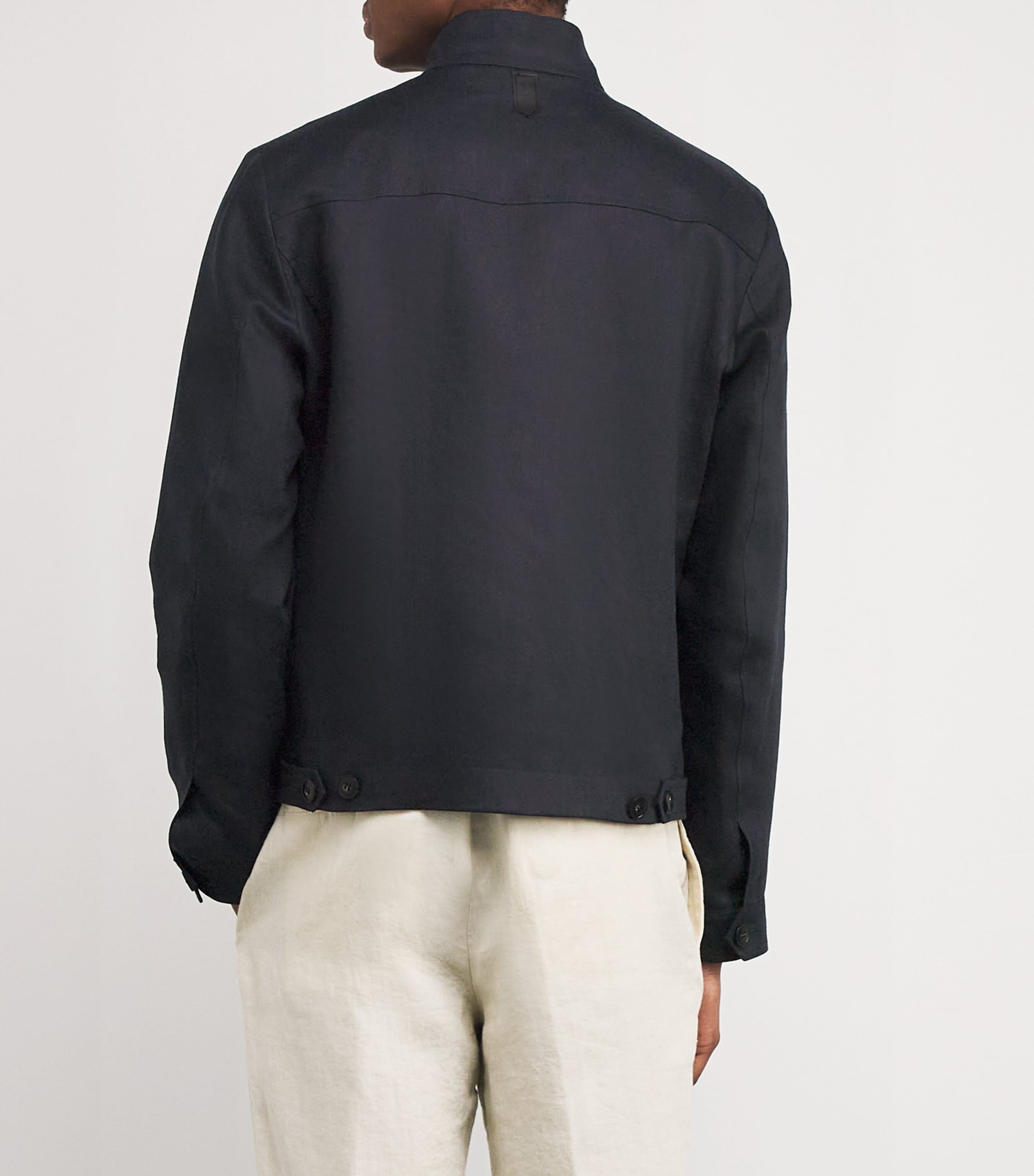 Cotton Zip Blouson Jacket 301 Image 4