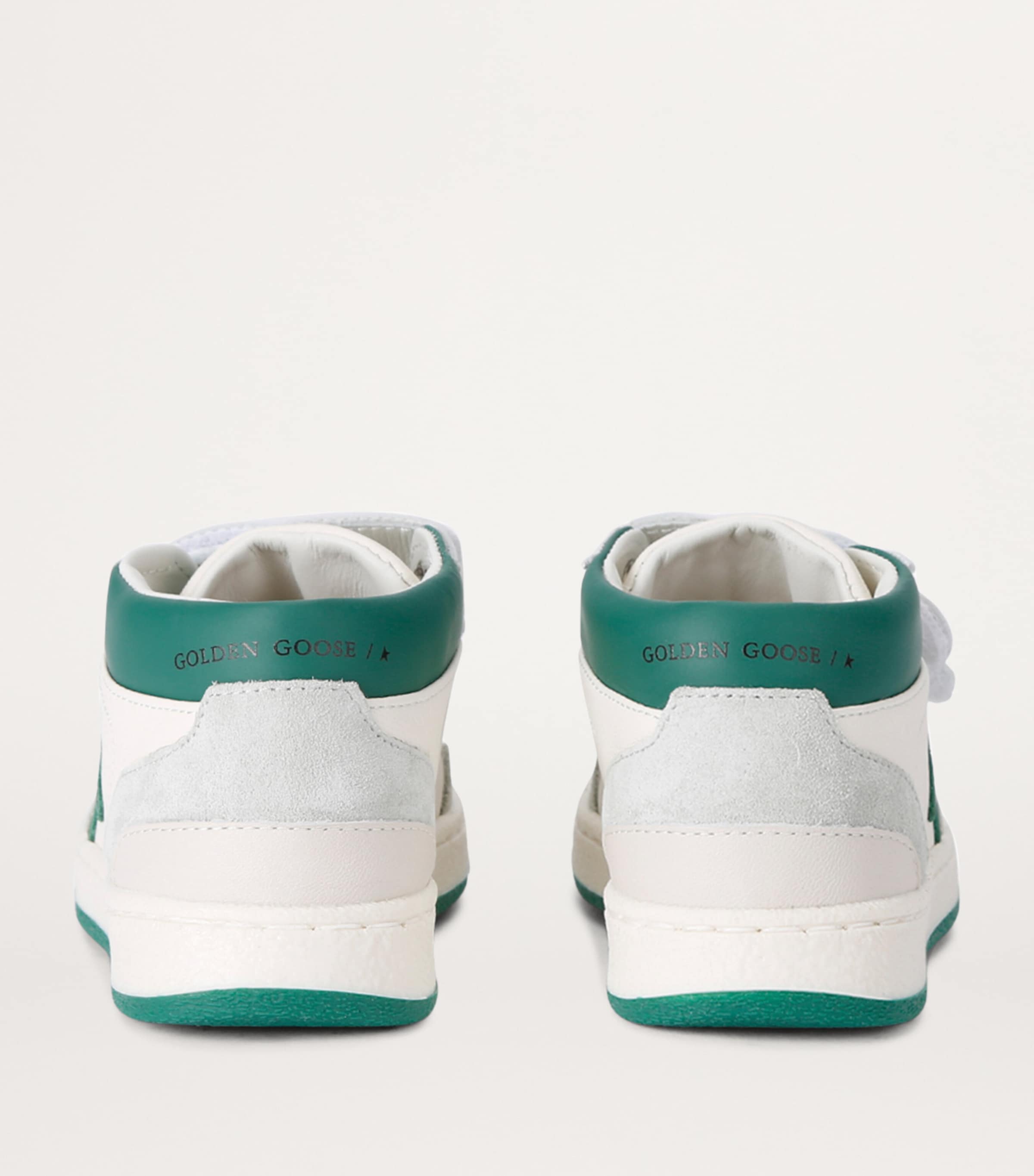 Leather June Sneakers GREEN OTH Image 2