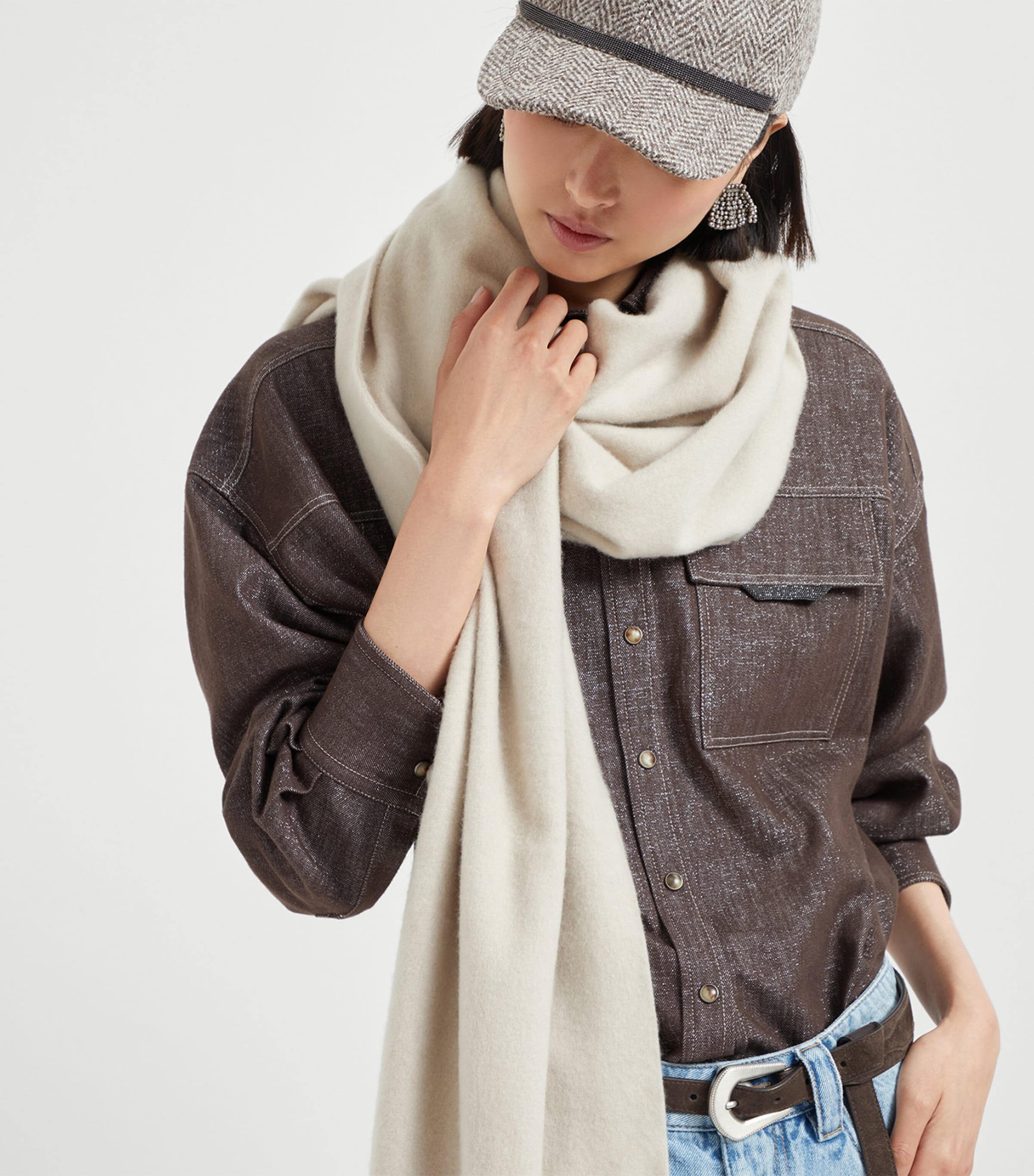 Cashmere Scarf C9504 Image 2