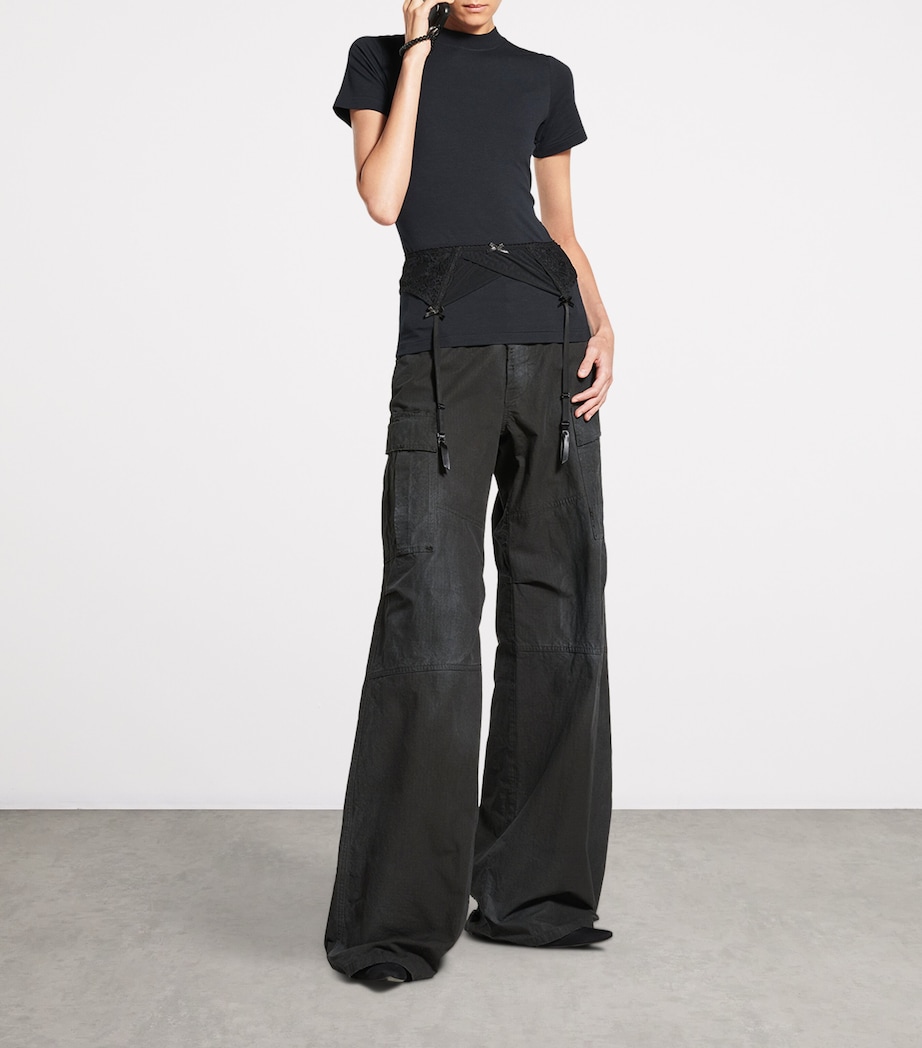 Stretch-Cotton Lingerie T-Shirt 1083 Image 3