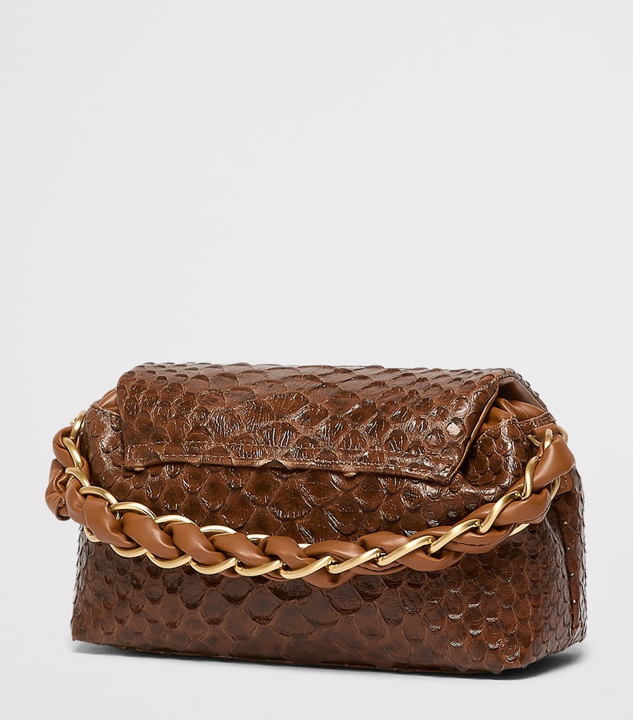 Marella Medium Le Muse Clutch Bag Caramel Image 3