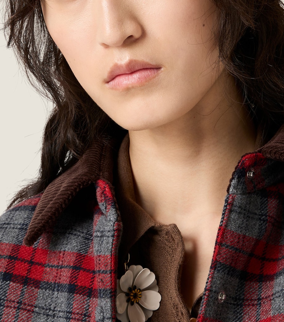 Padded Check Jacket F0I14 Image 6