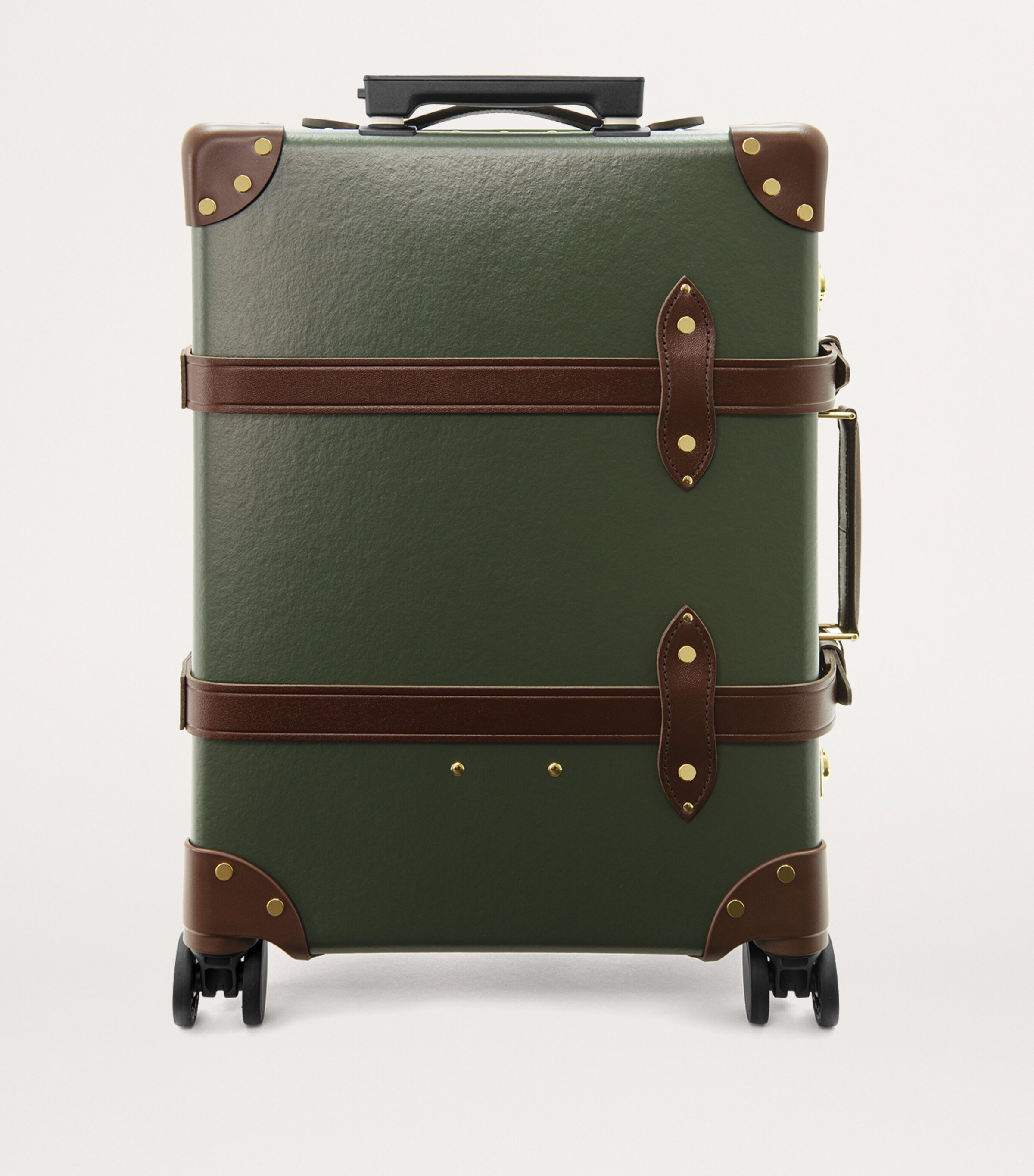 Globetrotter Suitcase Globe-Trotter Carry-On 4W Brown Luxury Cabin