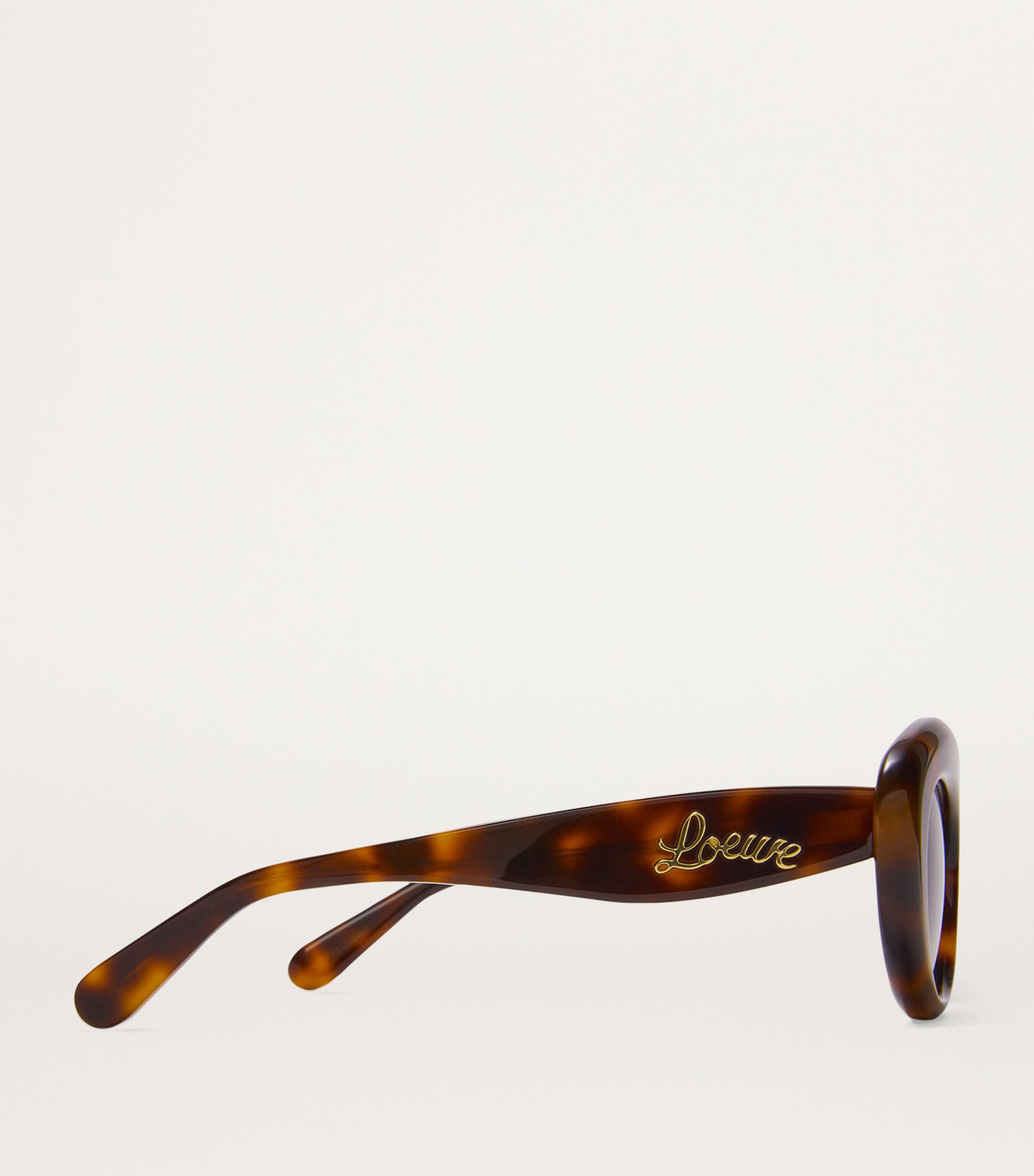 Acetate Dawn Oval Sunglasses HAVANA Image 3