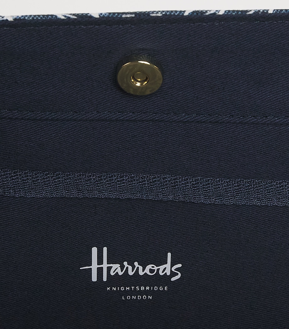 Harrods Small Knights of Brompton Tote Bag Multi Print Image 3