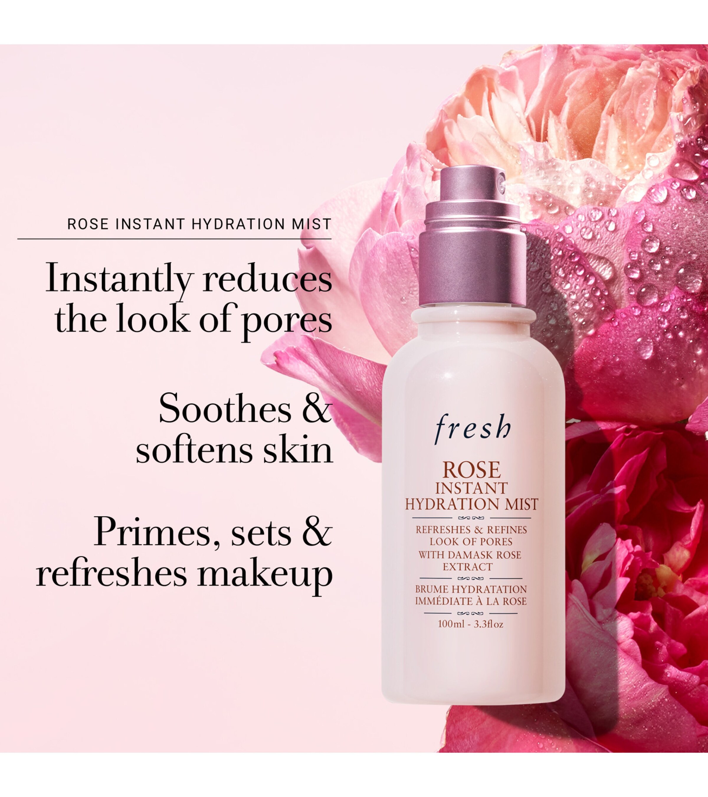 Rose Instant Hydration Mist (100ml) NO COLOUR Image 14