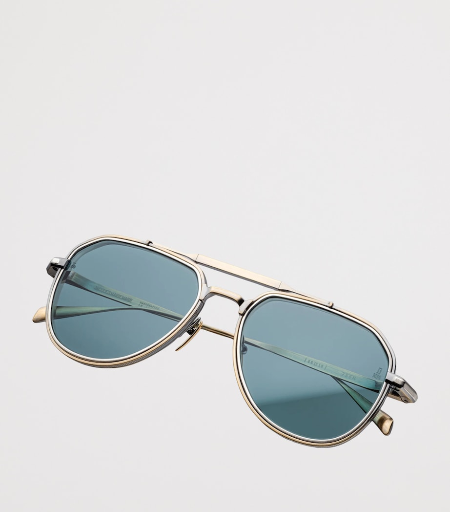 Jacques Marie Mage Titanium Sun Blue Star Sunglasses Blue Star Spring Image 3