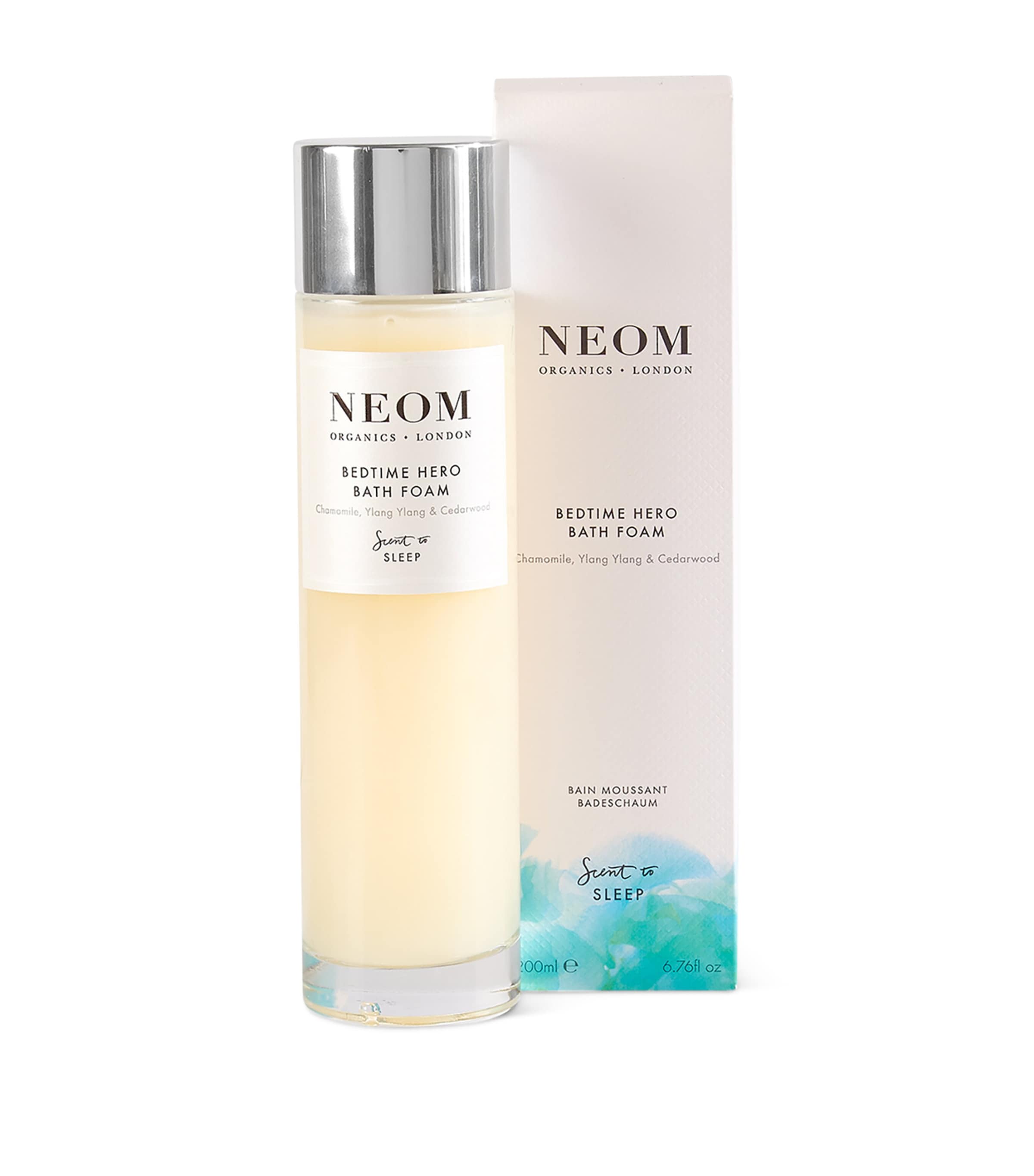 Neom Bedtime Hero Bath Foam In White