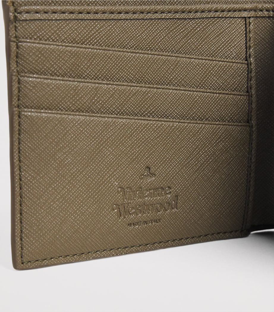Vivienne Westwood Orb Billfold Wallet Khaki Image 3
