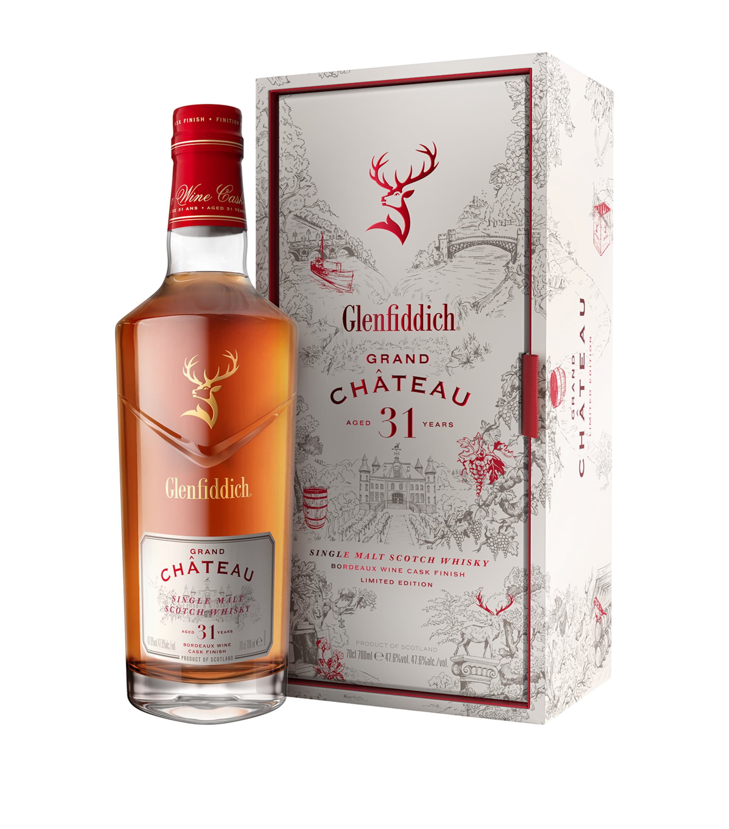 Glenfiddich 31-Year-Old Glenfiddich Grand Chateâu Single Malt Scotch (70cl) | Wine & Spirits | Spirits | Whiskey | Designers | Glenfiddich