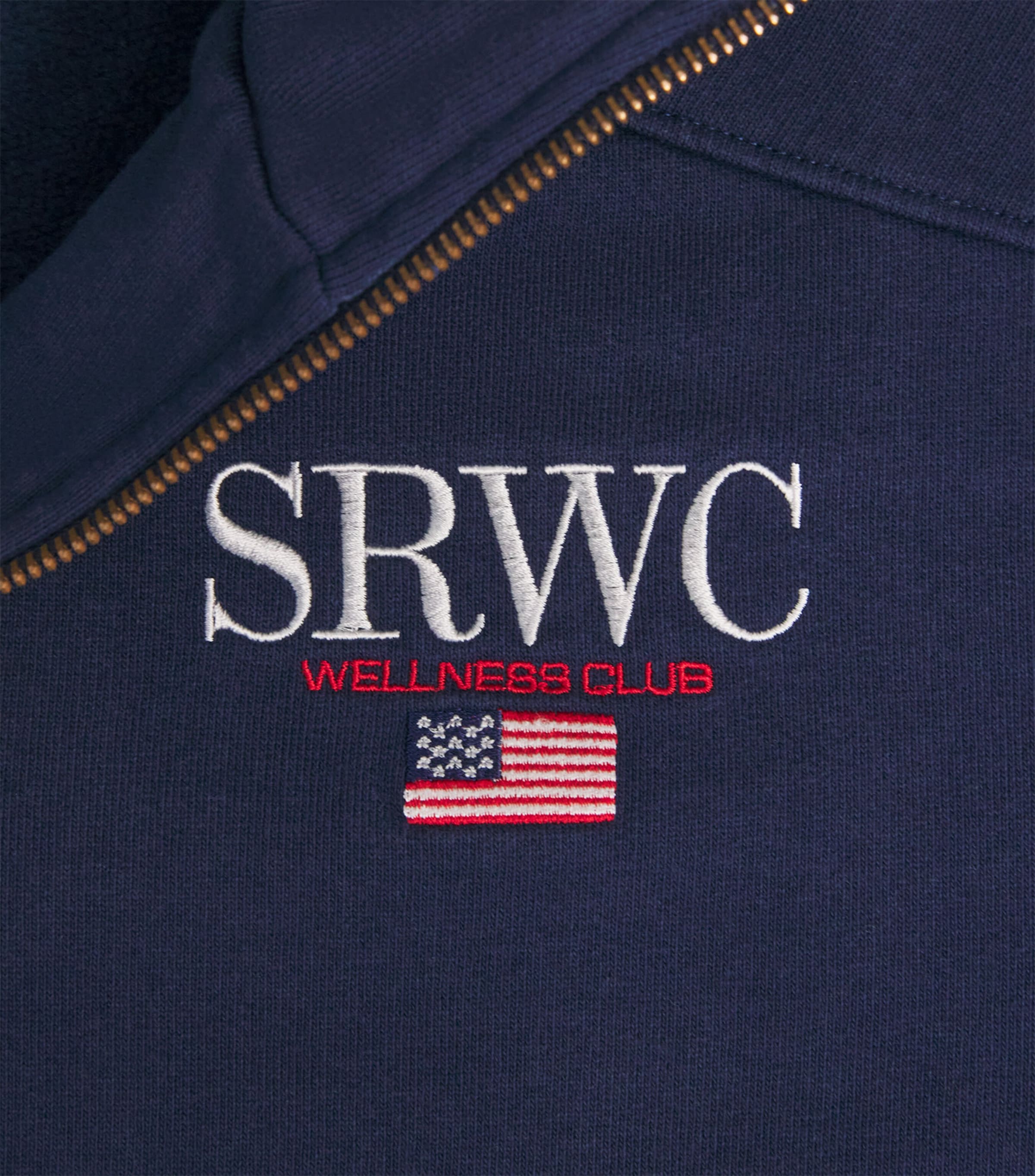 Wellness Club Quarter-Zip Sweatshirt 3902 DARK NAVY Image 5