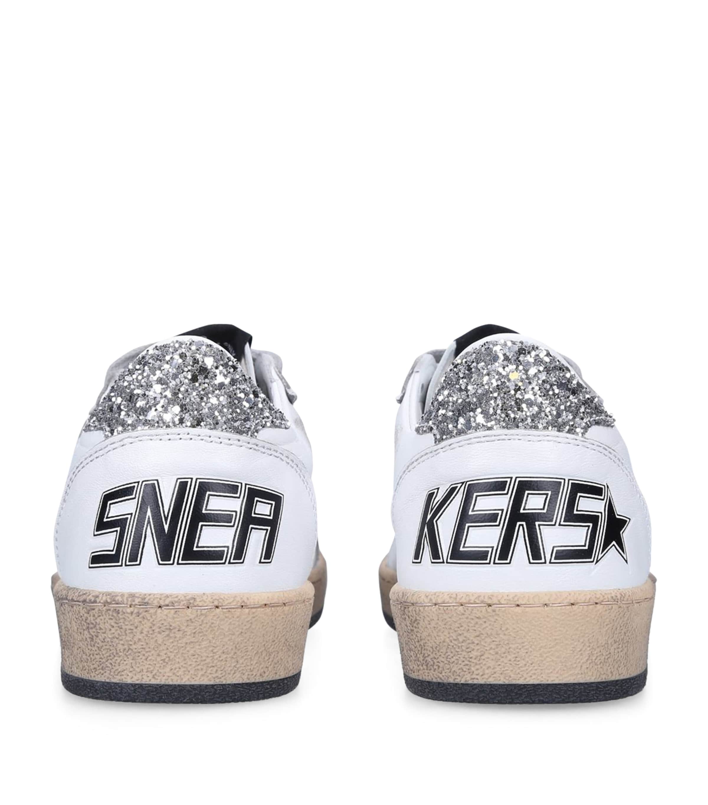 Golden Goose Leather Ball Star Sneakers | Harrods US