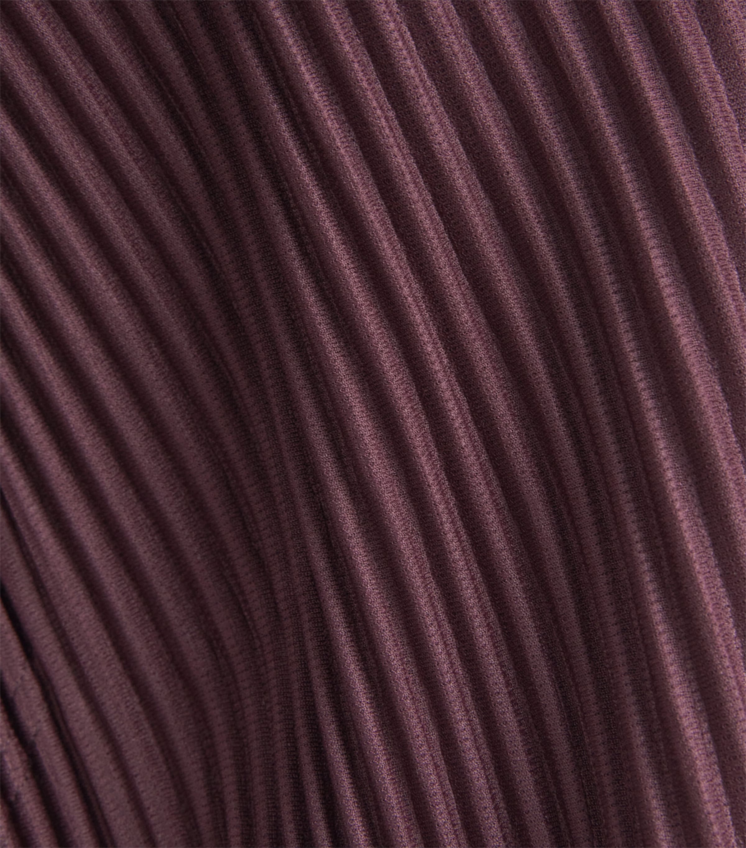 Pleated Quarry Trousers 86-WINE PURPLE Image 5