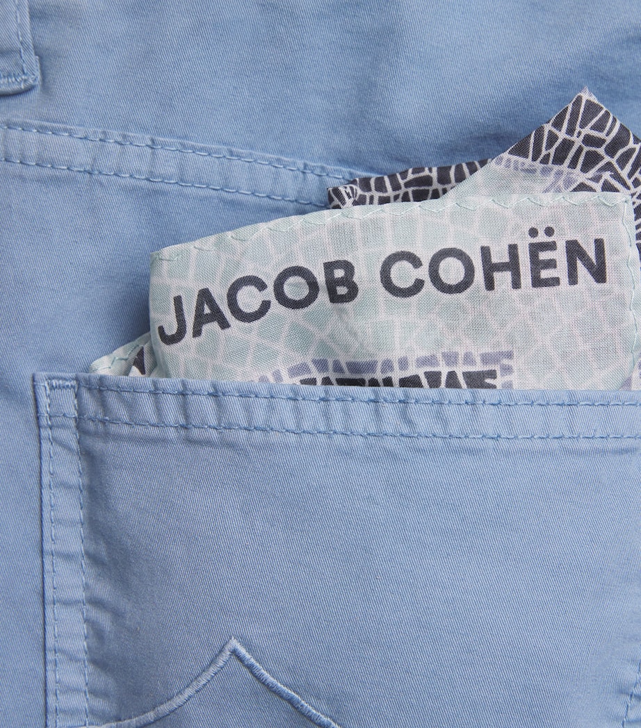 Stretch Cotton Nicolas Bermuda Shorts X89 Image 5