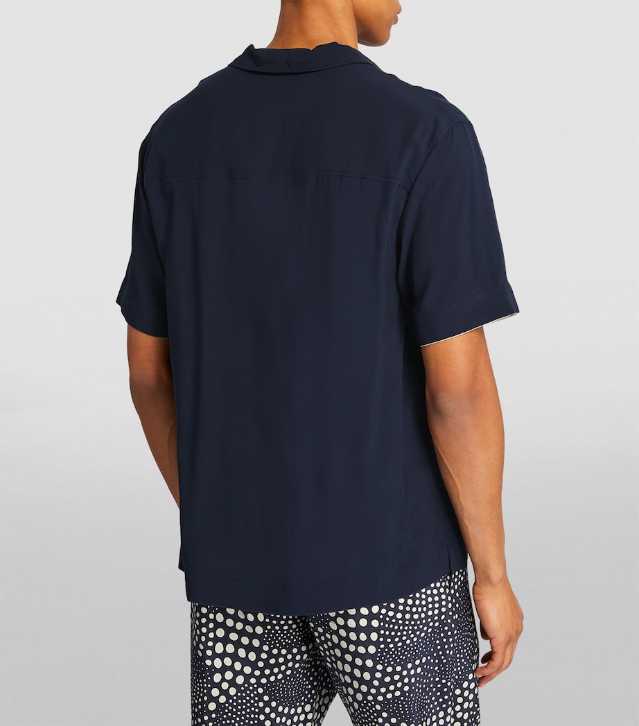 Short-Sleeved Shirt NAVY Image 4