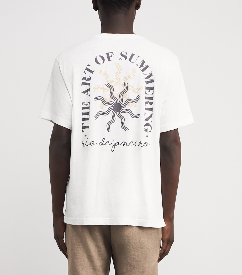 Cotton-Linen Dinis T-Shirt 905-CEDAR GREY Image 4