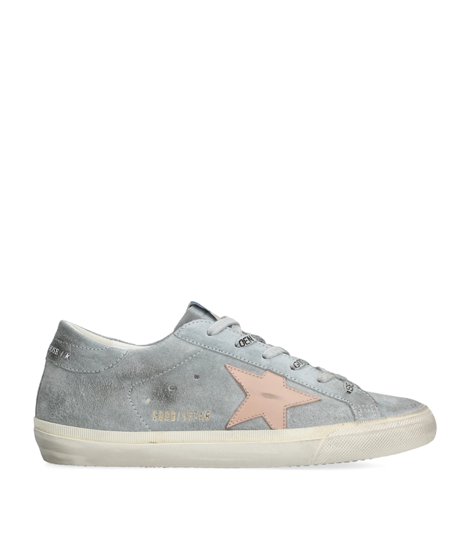Golden Goose Suede Super Star Sneakers Blue/pal.c Image 1