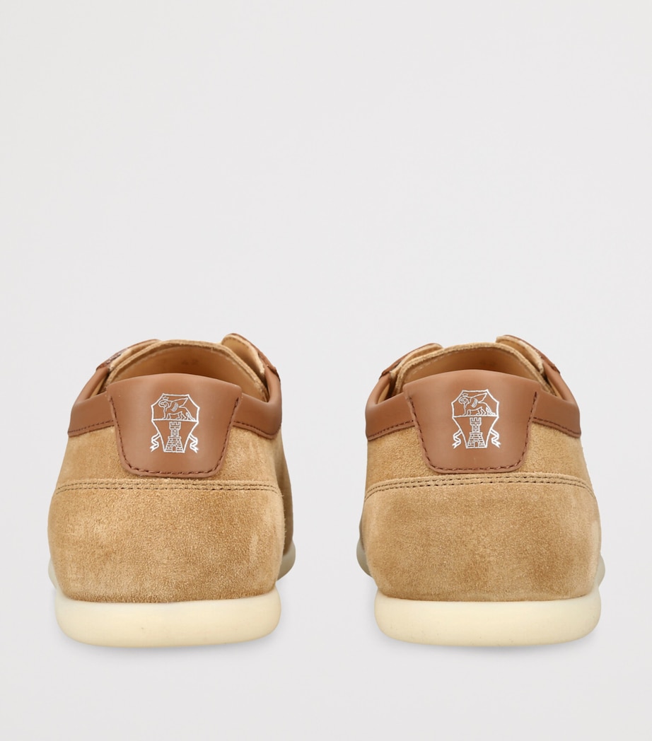 Suede Low-Top Sneakers GREY Image 2