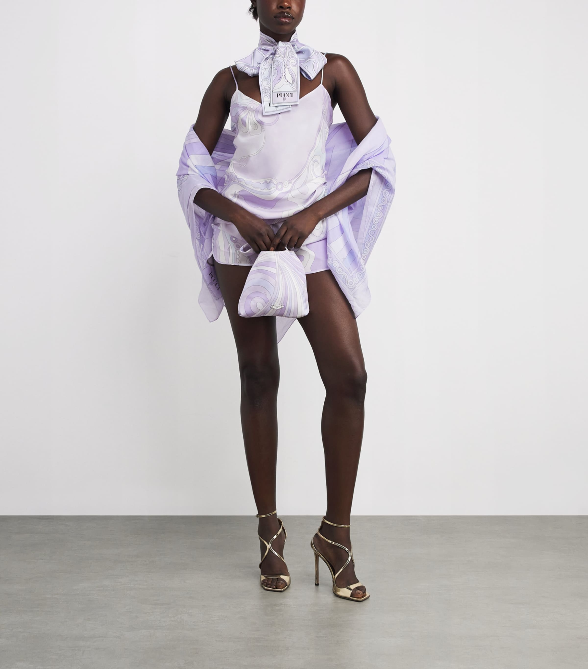 Silk Orchidee Cami Top 015/LAVANDER Image 2