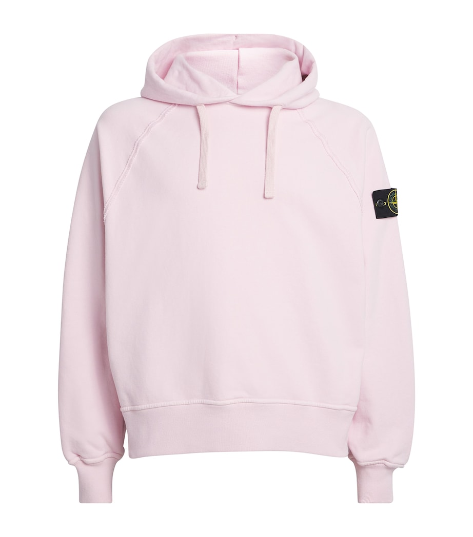 Cotton Compass Patch Hoodie V0080 Image 1