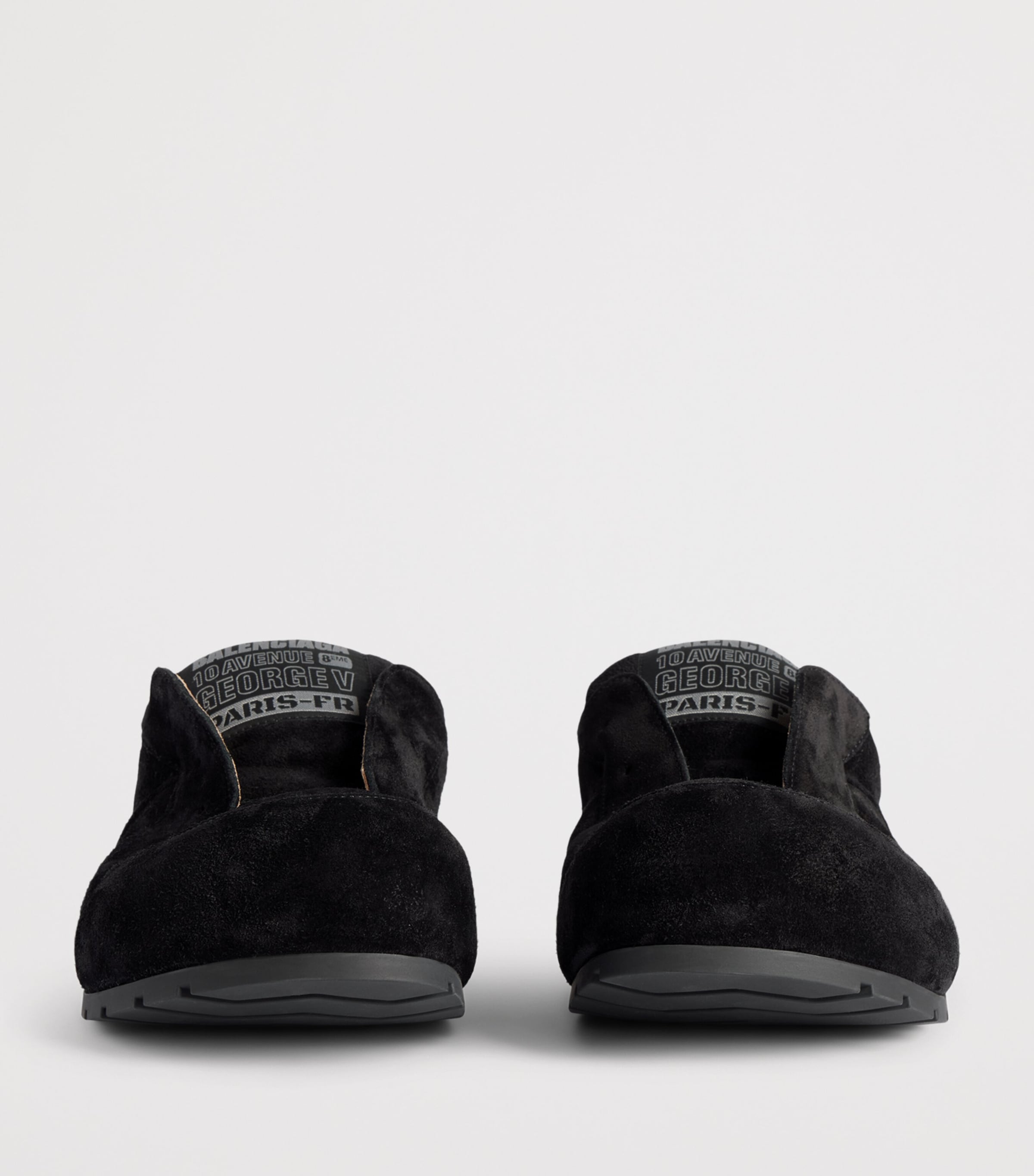 Suede Dumbo Mules 1000 Image 6