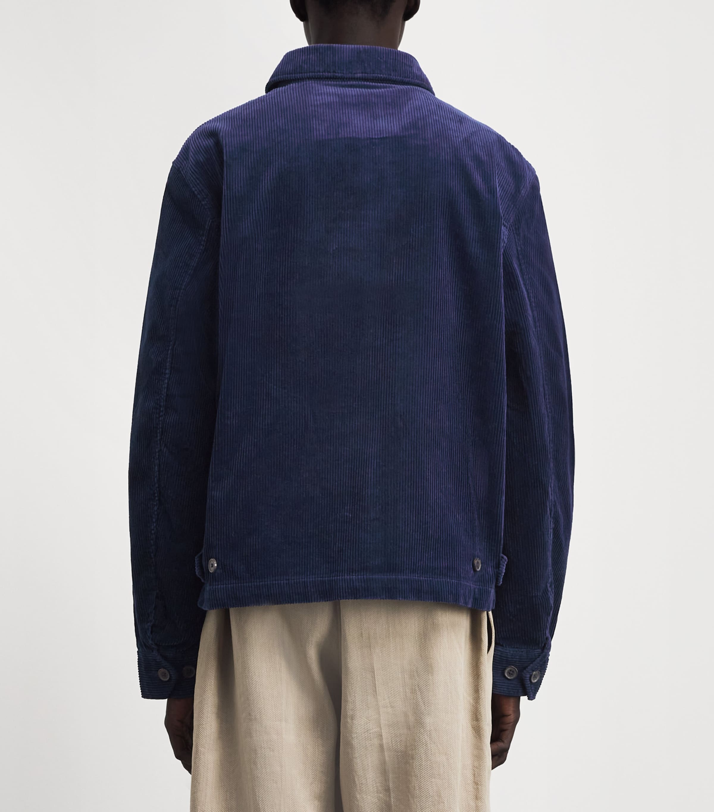 Polo Ralph Lauren Mens Cotton Corduroy Wynton Jacket Newport Navy Image 5
